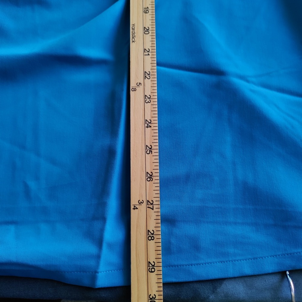 NWT Figs 4XL Catarina Extremes Ocean Blue One-Pocket‎ Medical Nurse Scrub Top - Picture 10 of 13
